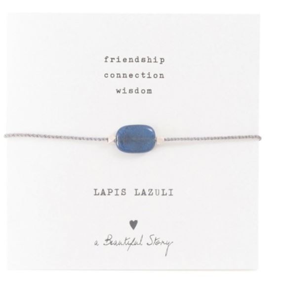 armband edelsteen kaart lapis lazuli